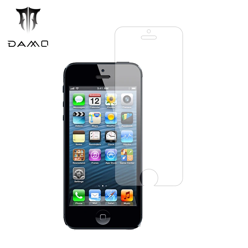 

Mobile Cell Phone Screen Protector Tempered Glasses Protect Toughened Film For iPhone 5, Crystal clear