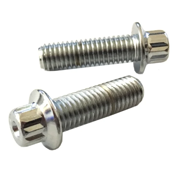 
304 stainless steel 12 point wabbler hexalobular head bolts 
