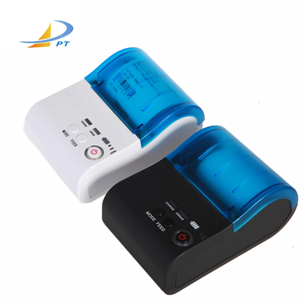 

Mini Portable BT Window Android IOS POS 58mm Thermal Printer Wireless USB Blue Tooth Receipt Thermal Printer price