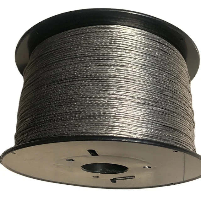 

multi 1.6mm 1000m stranded aluminum alloy wire for electric fence wire for farm or house with good strength No Rust Multi