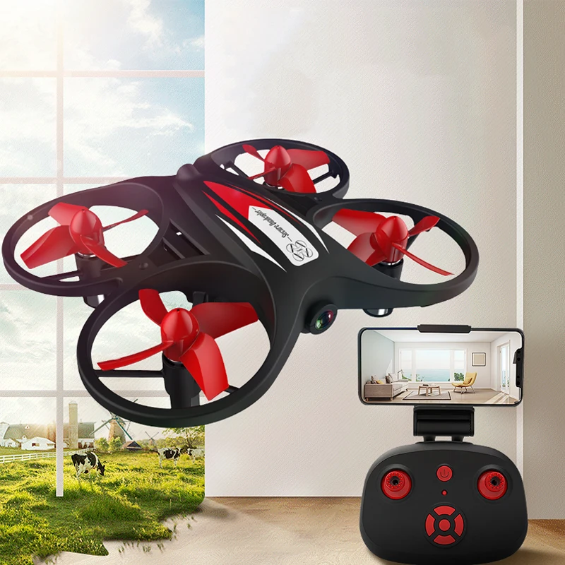 High and low speed mode folding mini wifi drone low price