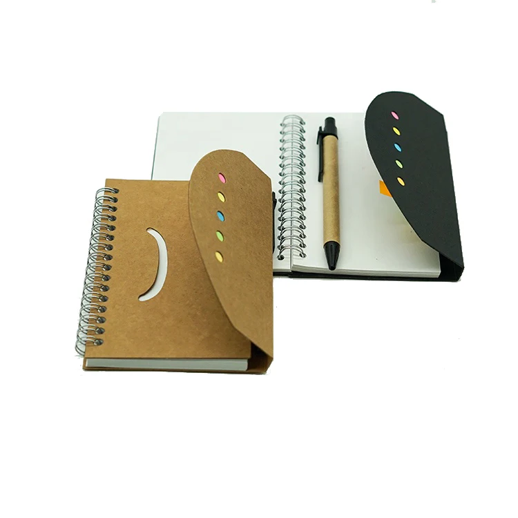 
2021 Factory manufacture custom kraft spiral notebook with logo 