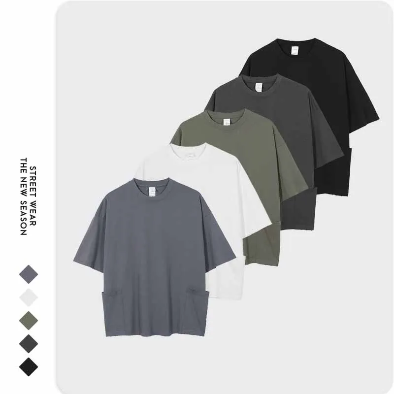 Factory Supplied Hot Selling T-shirts Men's Plus Size T-shirts Street Men's T-shirts Customizedlogo