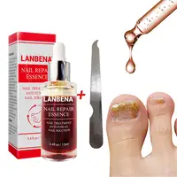 

LANBENA 12ml Nail Repair Essence Serum Fungal Nail Treatment Remove Onychomycosis Toe Nourishing Brighten Hand Foot Care