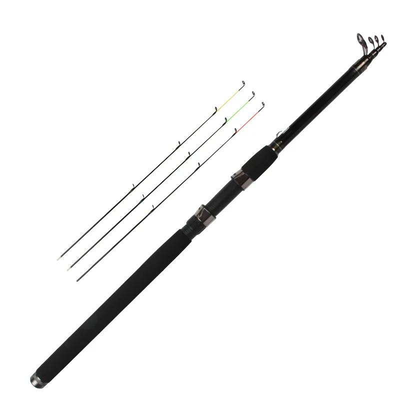 

Devano Arete manufacture hot sale best fishing rod smooth set spinning, Black