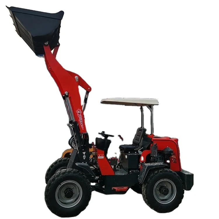 

Engineering Construction Machinery 1.0ton Small Garden Trucking Mini Front Wheel Loader Backhoe Turkey Products YUNNEI Engine