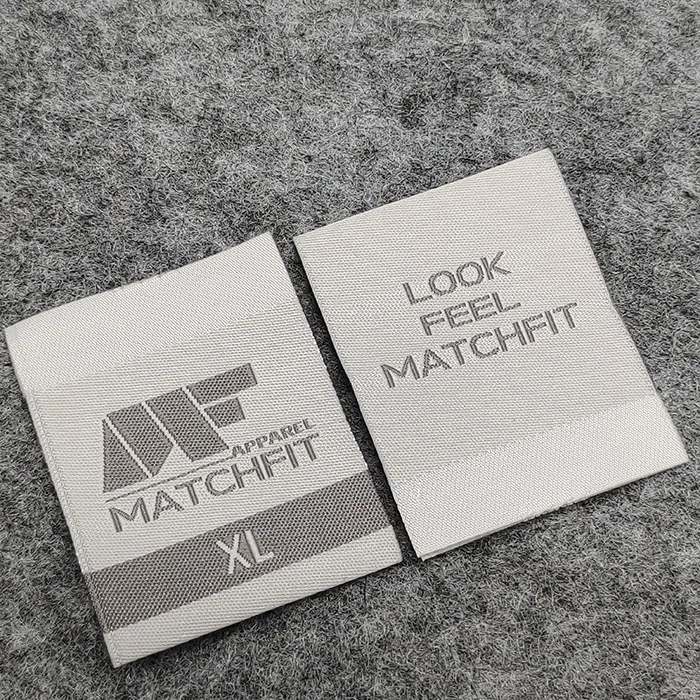 

High Density Custom Brand Name Logo label selvage woven label Neck Woven Tags private label plus size, Custom color