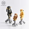 Monkey resin decoration Nordic wind living room TV cabinet porch festival decoration birthday gift furnishing articles zhejiang