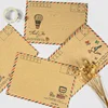 Mini Recyclable Handmade Customized Gift Card Envelopes Printing Cute Pattern
