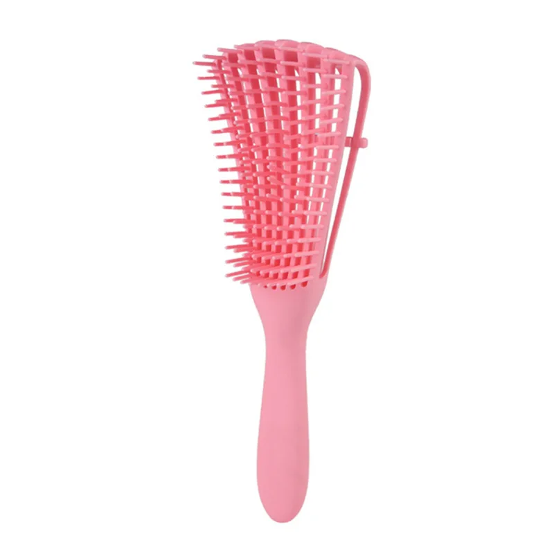 

Curve Fast Drying octopus 8 rows Anti-Static Scalp Plastic Massage Vent Detangling Hair Brush, Customized color