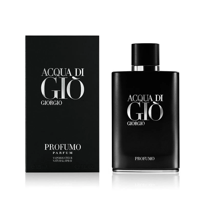 

Acqua Di Gio Profumo Parfum 100ml 3.4fl.oz Long Lasting Charmmin Smell Men Perfume Strong Fragrance Black Bottle