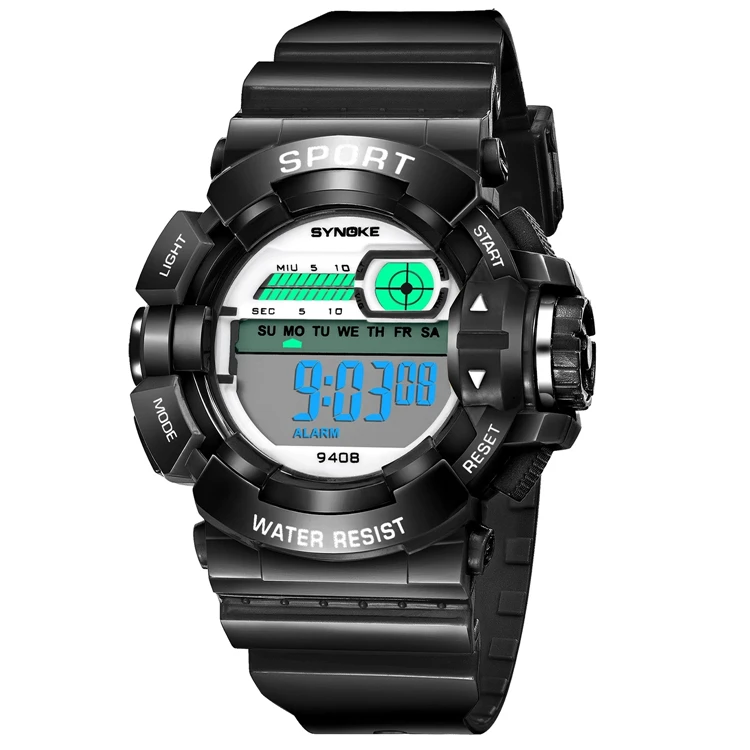 

SYNOKE Kids Digital Watches Waterproof LED Alarm Boys Girl Wristwatch Chronograph Children Sports Watch Christmas Present