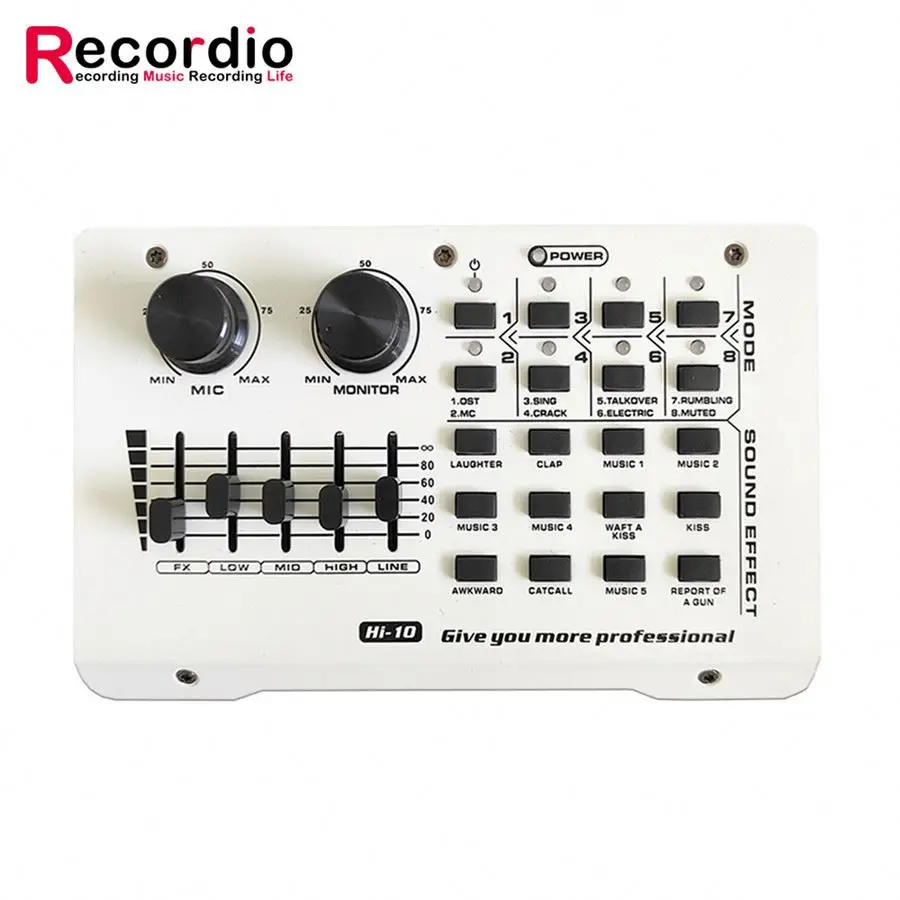 

GAX-H11 Hot Selling Sound Changer With Low Price, Black&white