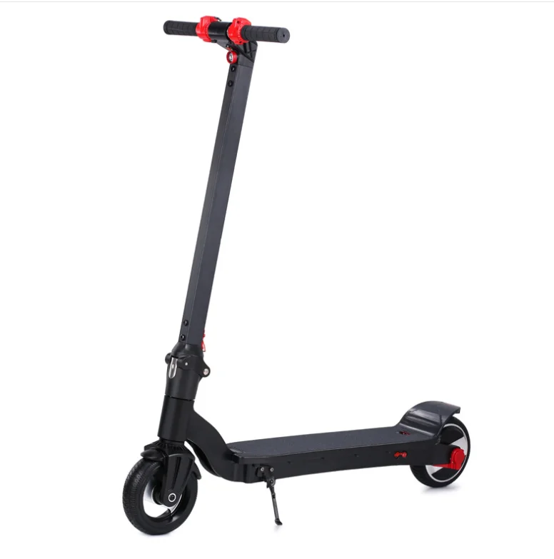

Best Sale Cheap New Style 6.5inch Firm Tire Foldable Electric Scooter For Kids, Black