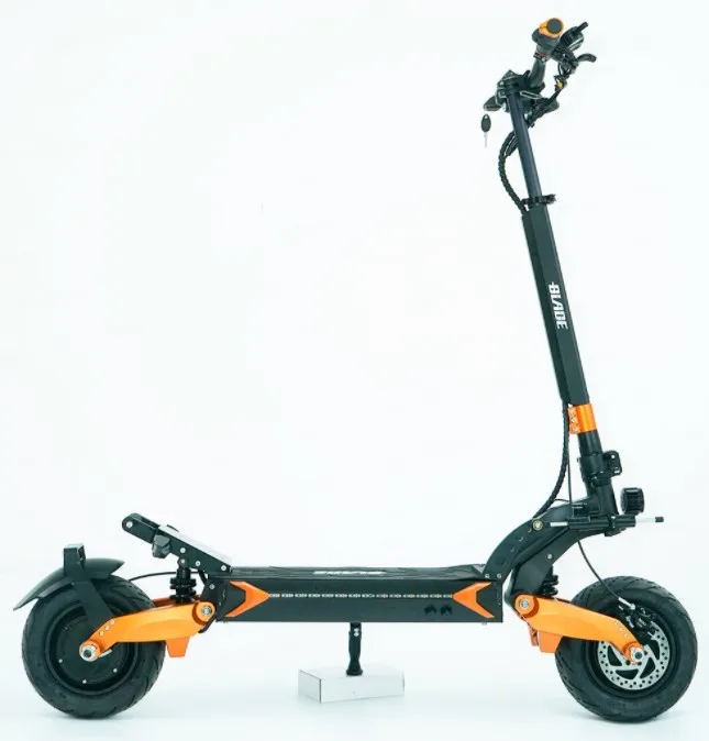 

Top Scooter Blade GT 3.5 inch TFT Screen With Full Hydraulic Disc Brake And NFC Card Electric Scooter, Red and black