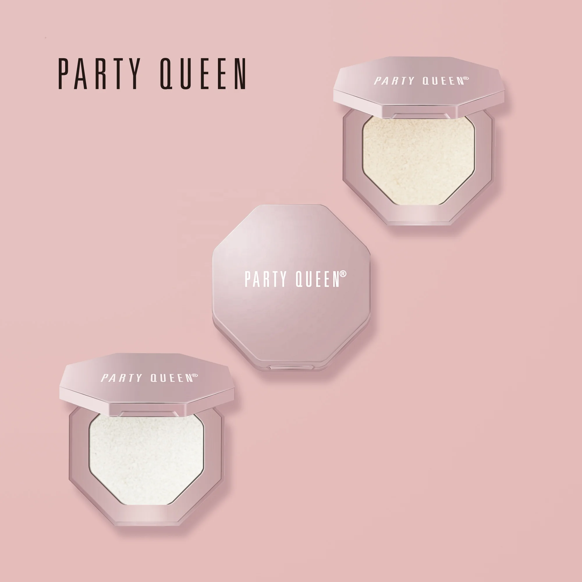 
2020 Multi-use Glowing Light Pressed Powder Shimmer Highlighter Makeup For Beauty 