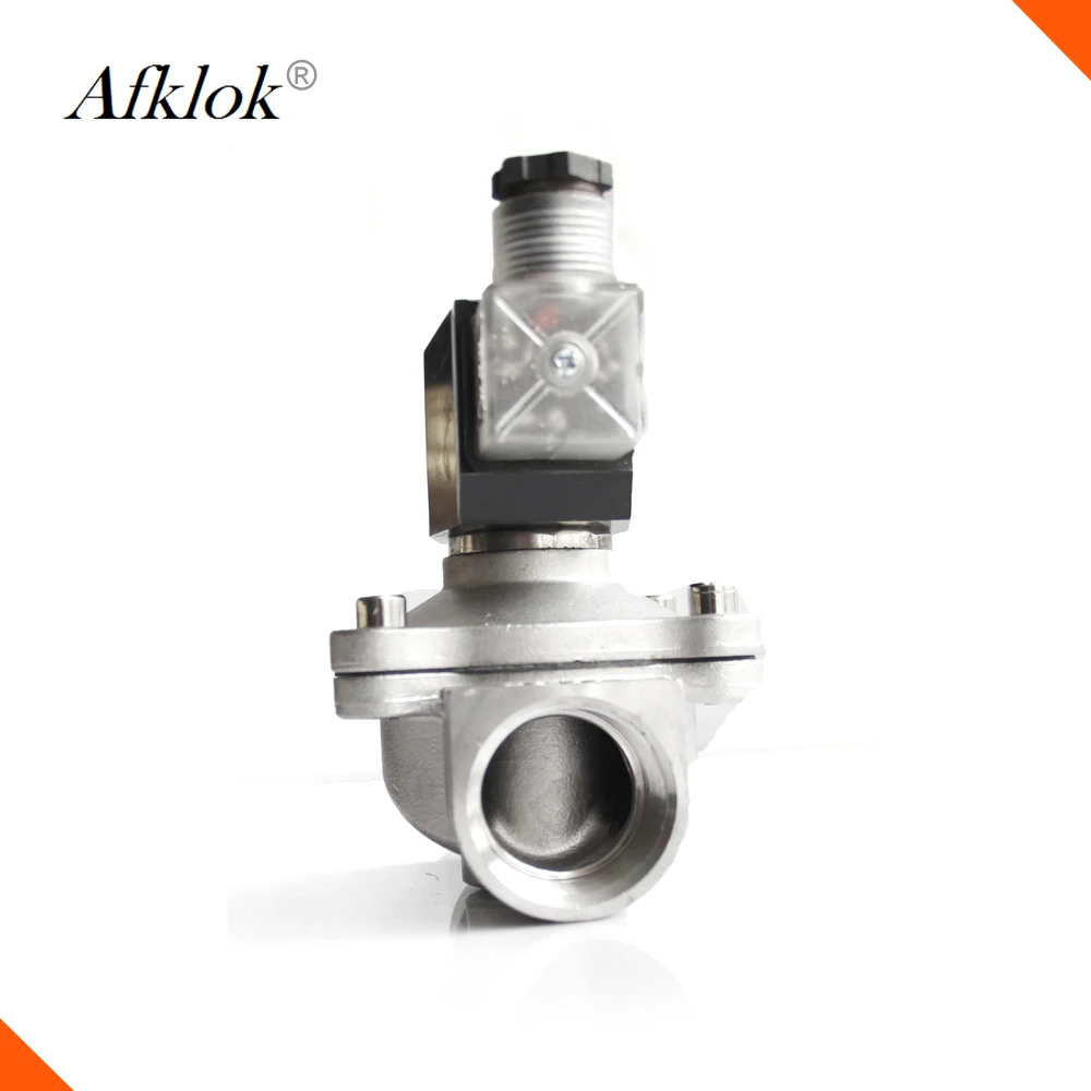 
2W-20 2 Way Normally Closed 12v DC water Air Gas 3/4inch Stainless Steel solenoid valve for water 