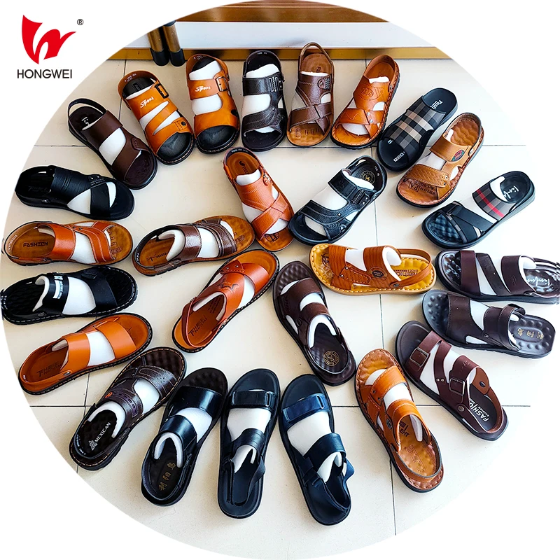 

2022 New Arrival fashion Men's beach sandals Mixed men's casual sandals breathable male beach sandals