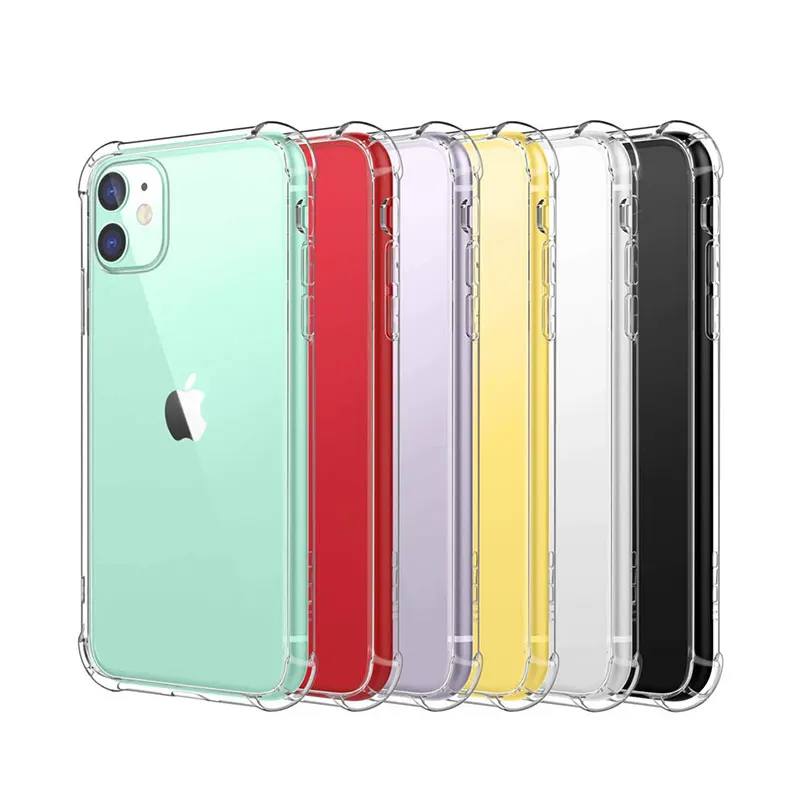 

Zhike for Coque iPhone Funda iPhone Transparent Wholesale Flexible Thin Slim Luxury Soft TPU Phone Max iPhone 12 Pro Case Clear