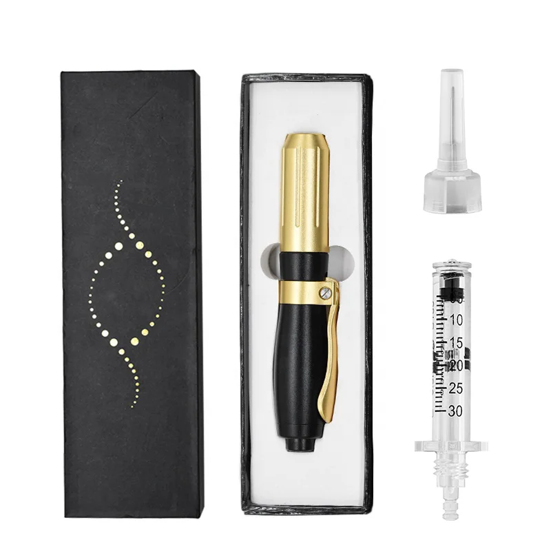 

Portable 2 in 1 3ml&5ml Gold Noninvasive Nebulizer Portable hyaluron pen for hyaluronic acid