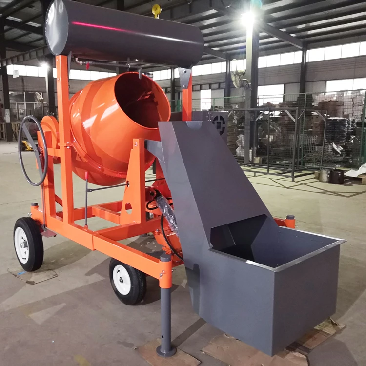 600l Diesel Self Loading Hydraulic Hoist Concrete Mixer With Pump Buy