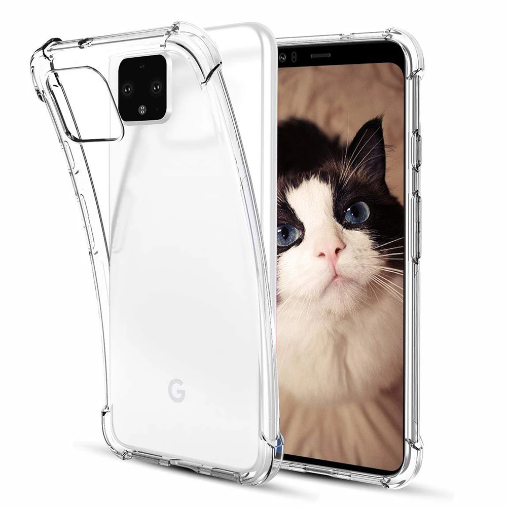 

Shockproof Clear Case for Google Pixel 4 xl
