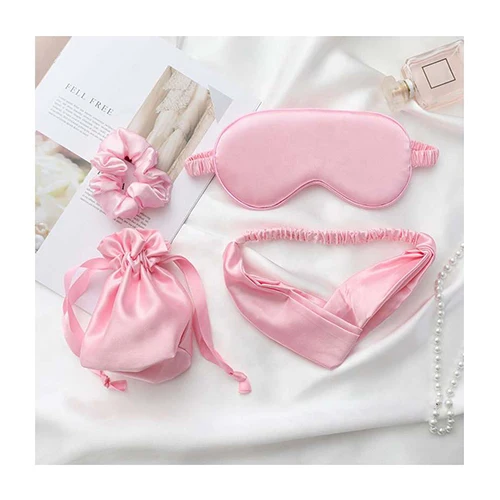 

Economical Design 3D Satin Sleeping Custom Silk Eye Mask With Box Packing