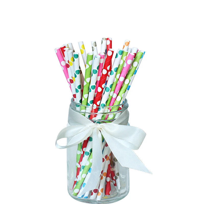 

Hot selling competitive price custom colorful wholesale paper straw
