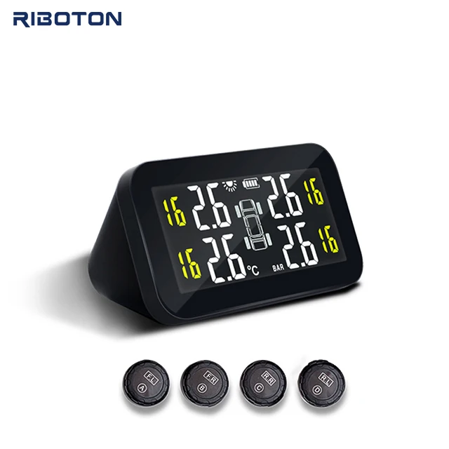 

Original Manufacturer Tire Pressure Monitoring System PC Material Solar And USB Charging Other Auto Parts TPMS For Car