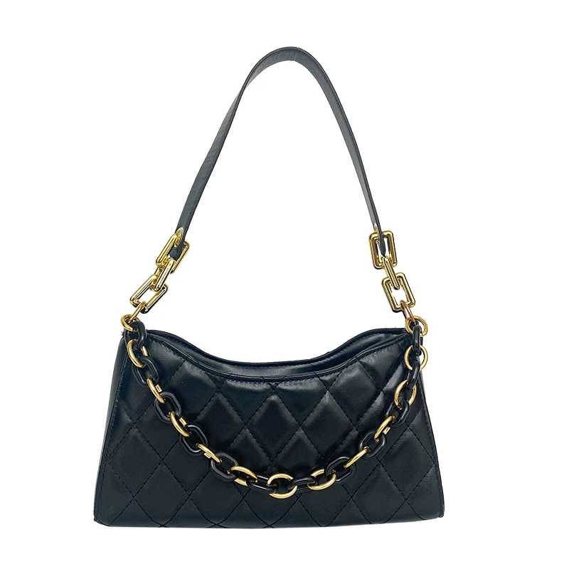 

2021 new product fashion shoulder bag ladies small shoulder bag PU underarm bag