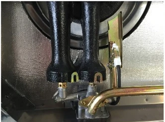 
Household Table Gas Stove Cast Iron 2 Burner With Brass Cap 