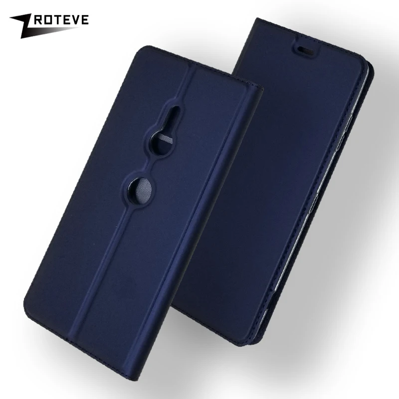 

For Sony Xperia Xz Xz1 Xz2 Premium Compact Case Card Slot Holder Cover For Iphone For Samsung Wallet Phone Cases