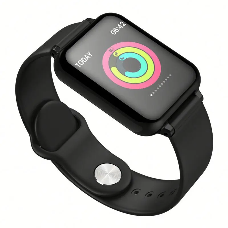 W34 Women Man Clock Fitness Tracker Heart Rate Blood Pressure Monitoring IP67 Waterproof Sport Watches QW21 Smart Watch W34
