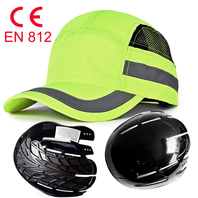 

Safety bump caps baseball style with ABS insert CE EN812 OEM