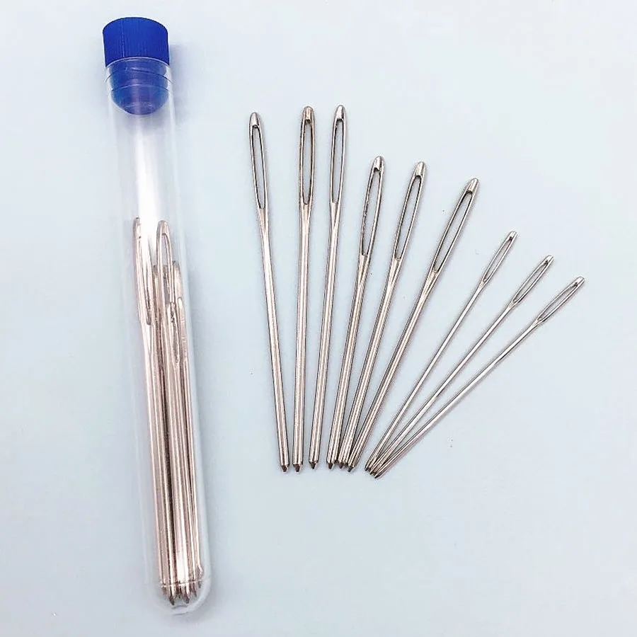 
Hand Sewing Needles Shape Point Sewing Needles Stainless Steel Large Eye Sewing Machine Needles 