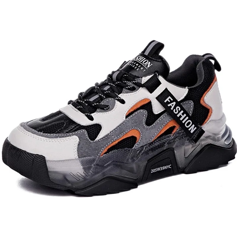 

Genuine Leather Platform Mixed Colors Sneakers 2020 Summer Fashion Mesh Breathable Woman Shoes Trainers Footwear