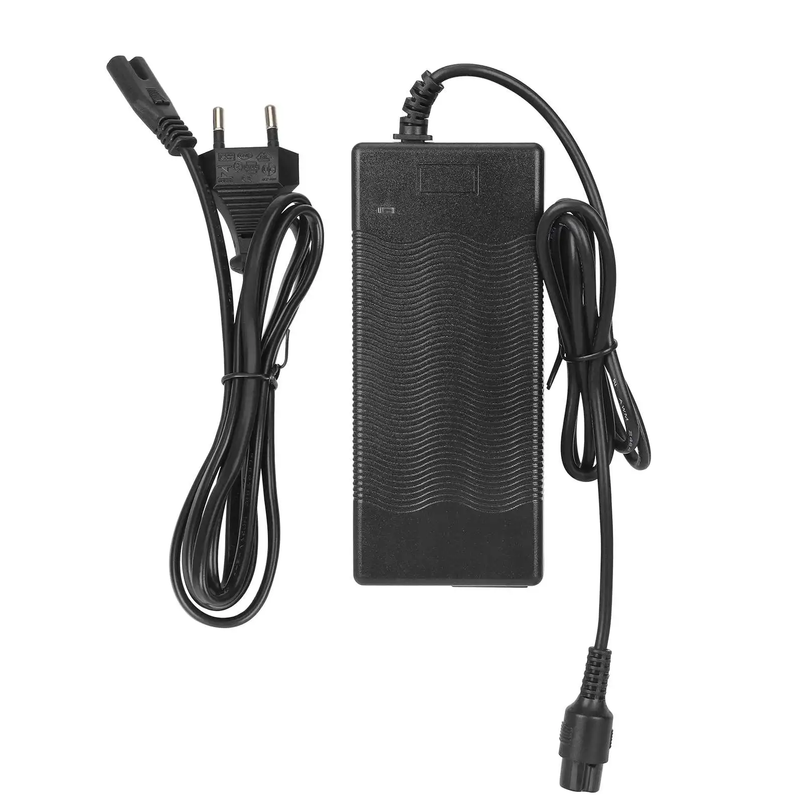 EU Plug 18-42v2A Large Aviation Head Charger Electric Scooter DC Head Lithium Battery Charger Round Head Power Cord Accessory