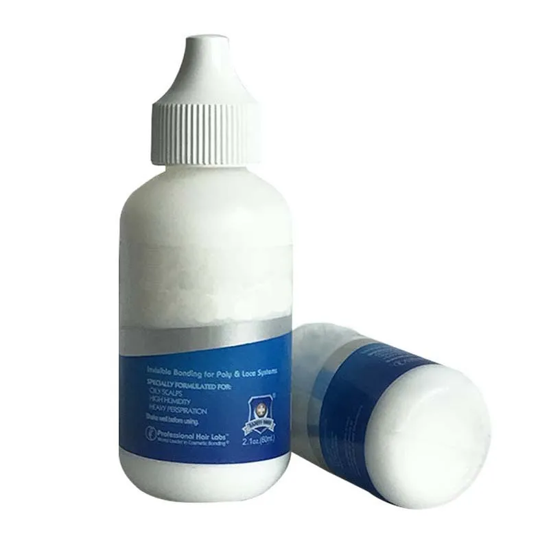 

Customized Waterproof Lace Wig Adhesive Glue Private Label Exterme Hold Hair Extension Lace Wigs Glue, White