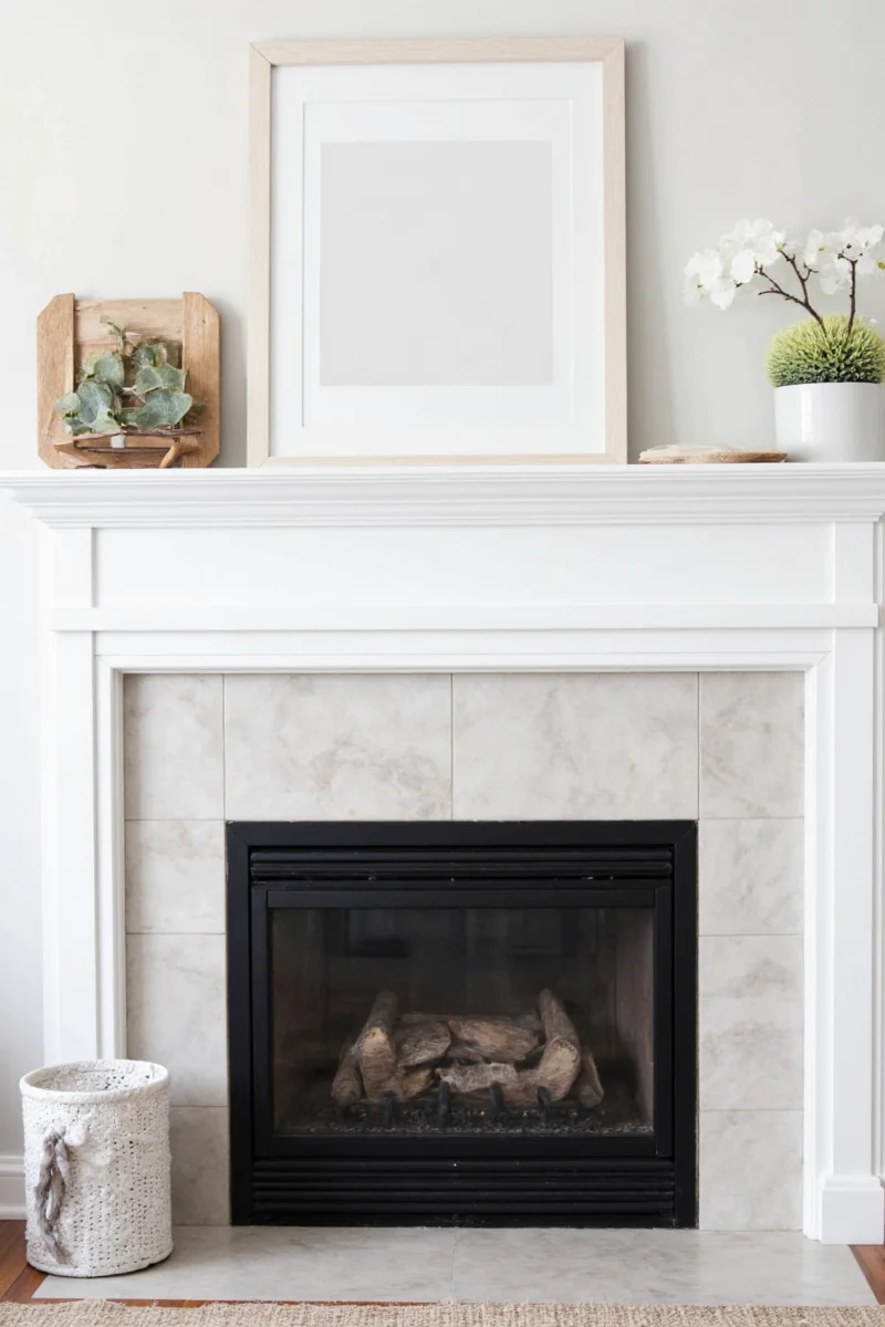 Fireplace preparation steps