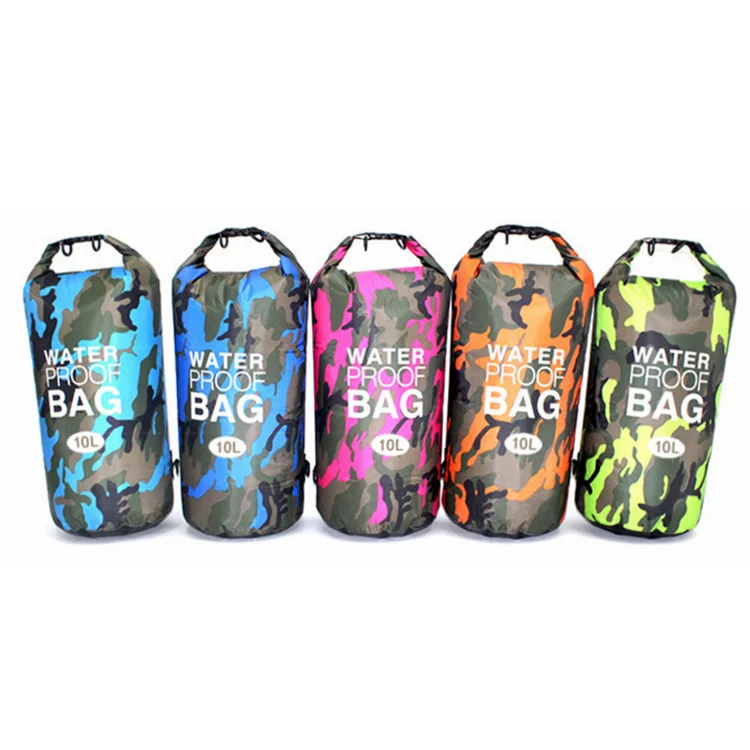 

Wholesale PVC waterproof bag  Camo dry bag custom logo, Camo color