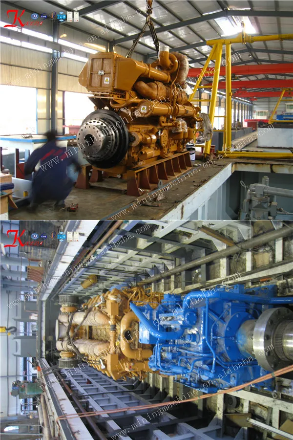 Diesel Fuel Type Dredger Booster Pump Dredger Machine Sand Dredging