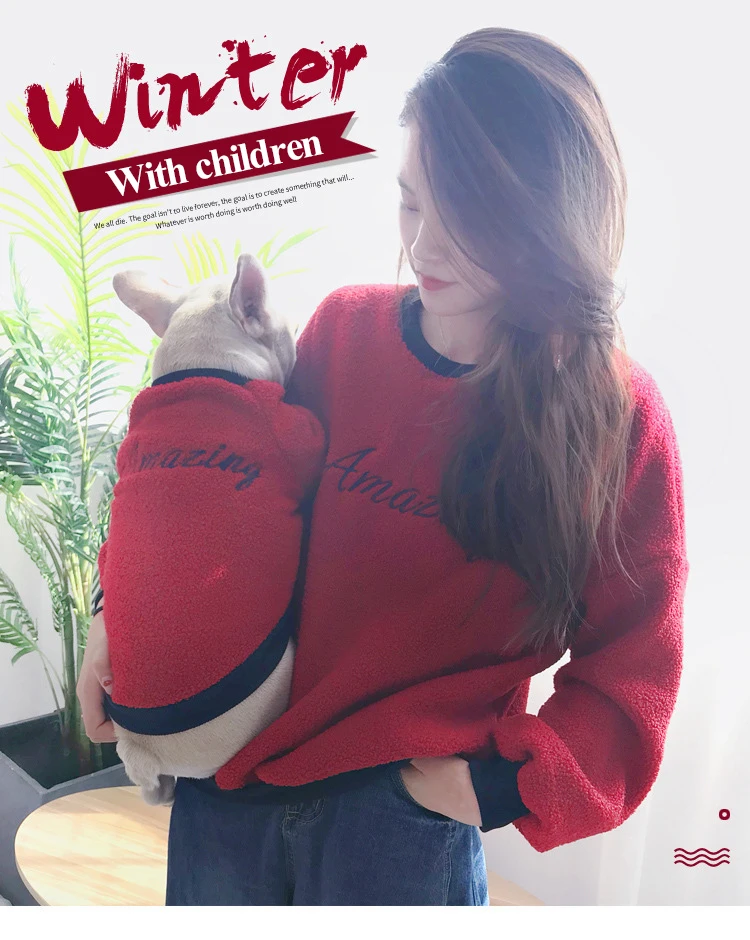 

Dog Spring Clothes Matching Dog And Owner Clothes, As picture