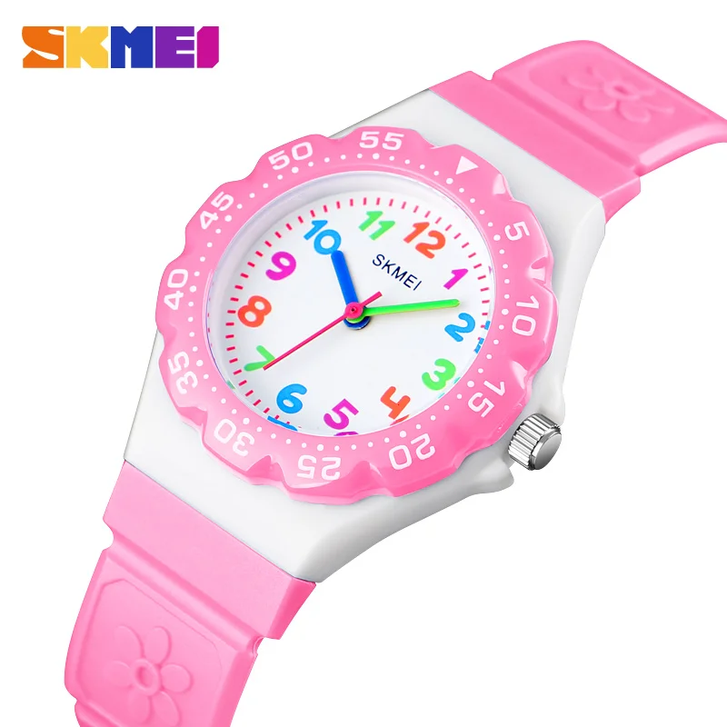 

SKMEI 1483 NEW Kids Watches Outdoor Sports Wristwtatch Boys Girls Waterproof PU Wristband Quartz Children Watches