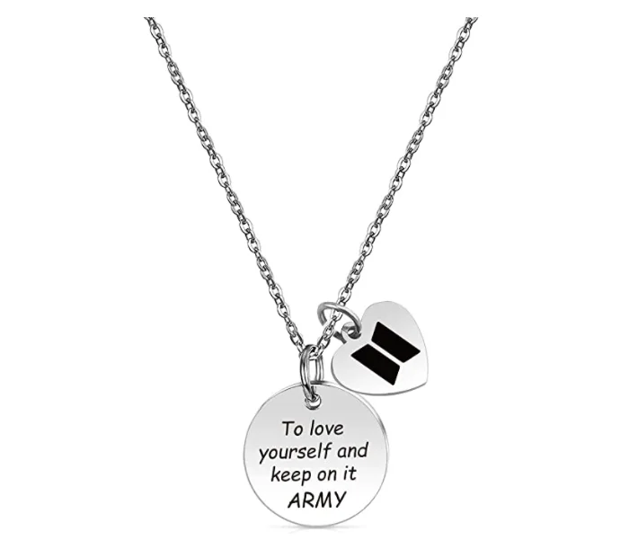 

Bts Bangtan Boys Pendant To Yourself Army Never Mind Charm Bracelet Inspirational Gift Bts Army Necklace