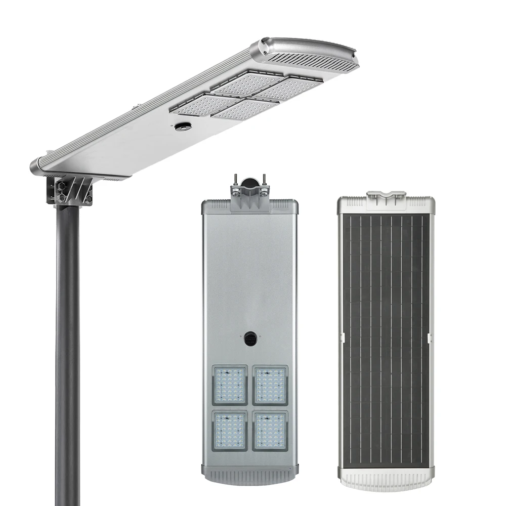 Integrated 60W Led Street Light Solar Luminary Aluminium Alloy Housing Outdoor Lighting Online Sale