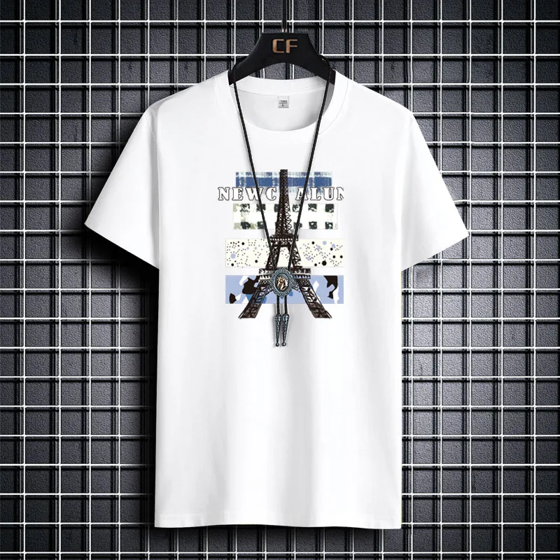

Spring/Summer New Style Big Leter Pattern Printed Plus Size T-Shirt