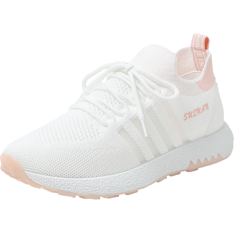 

Wholesale 2021 Summer Fashion Sneaker Women Lady Sport White Flat Casual Shoes, Customerized