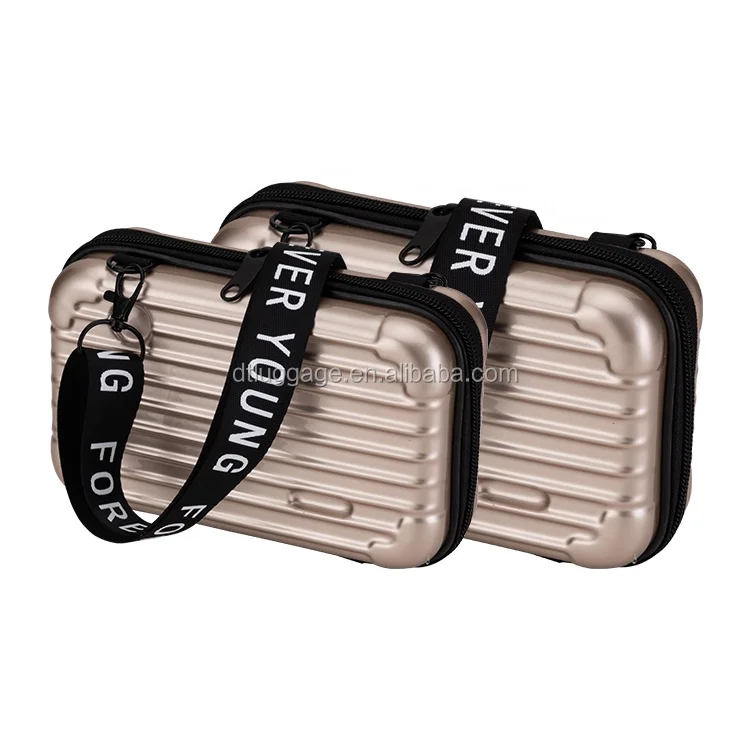 

wholesale hot sell fashion cometic custom makeup bag abs+pc pouch bag