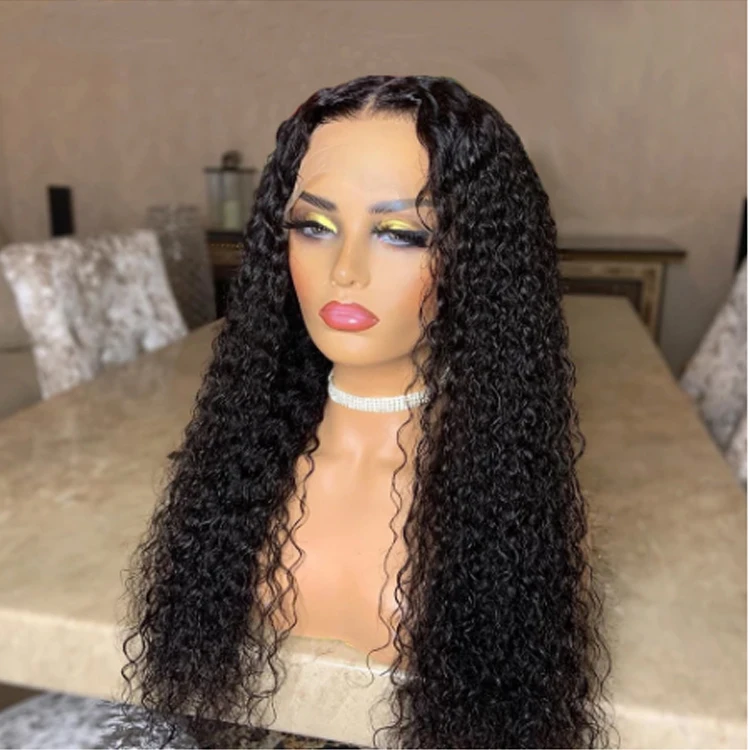 

Brazilian Jerry Curl Lace Front Wig Short Curly Lace Front Human Hair Wigs Pre Plucked 13X4 Lace Wigs For Black Women