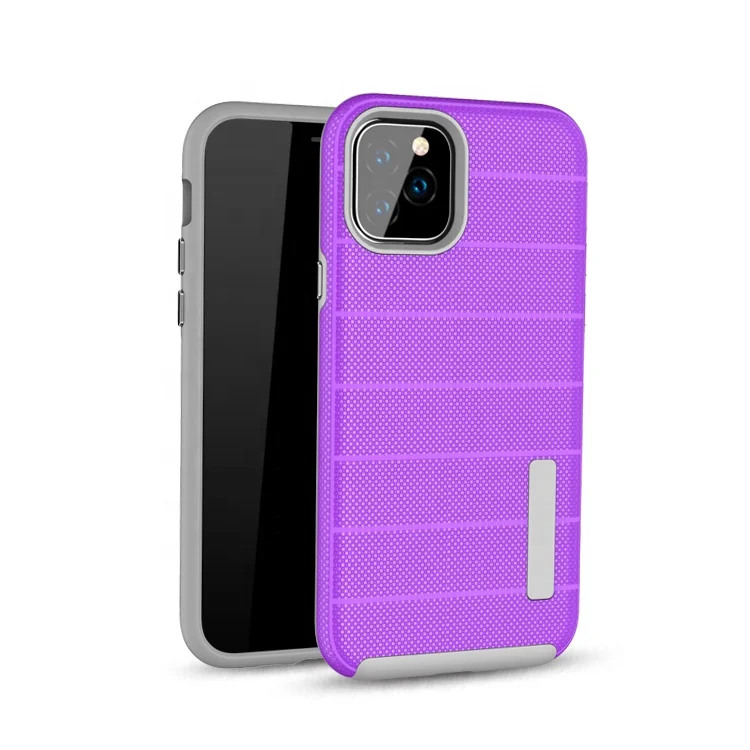 

2 in 1 PC TPU Back Cover For iPhone 11 Case Shockproof Phone Case For iPhone 11pro Case 2019 mobile phone, 8 colors